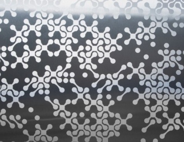 Лист нержавеющий декоративный узорный U7 AISI 304 1,5 мм 1,5 фото