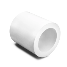 Полиацеталь втулка белая фото