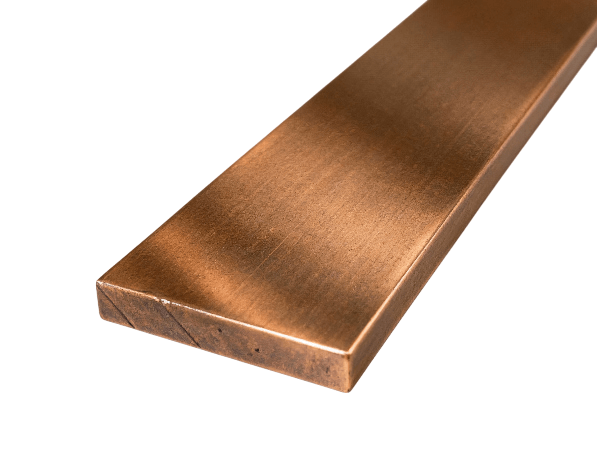 Полоса бронзовая х/д БрБ2 6х280 мм ГОСТ 1789-2013 фото