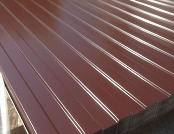 Профнастил стальной несущий двухсторонний волна матовый зеленый мох Н75 0,3х75х1250х750 мм ГОСТ 24045-2016 фото