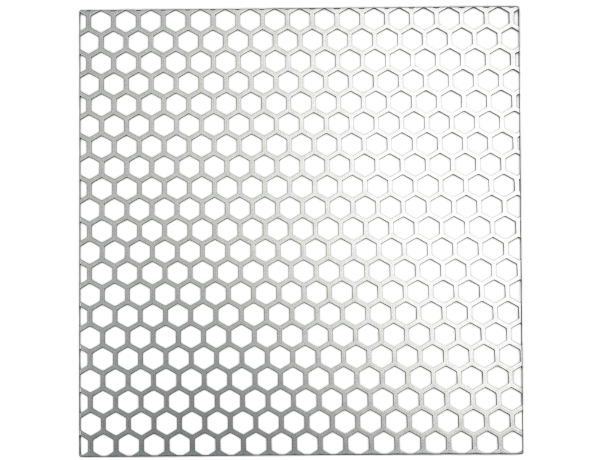 Сетка нержавеющая перфорированная AISI 304 45х45х3 мм фото