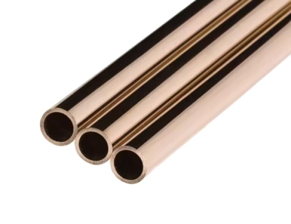 Труба медная х/д твердая МНЖ5-1 15х1,5 мм ГОСТ 17217-2018 для судостроения фото